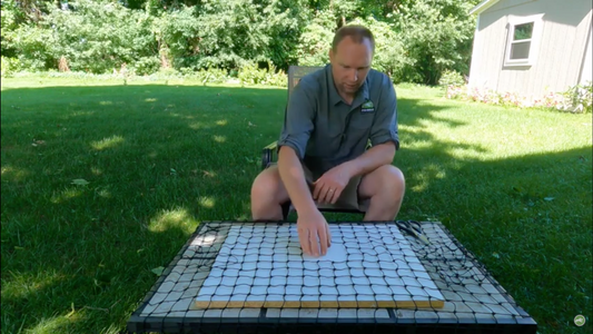 Net Repair with Lashing Technique